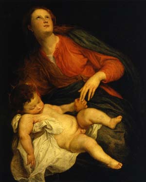 Madonna and Child Anthony van Dyck